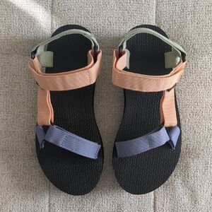 Teva Platform Multi-Color Sandals